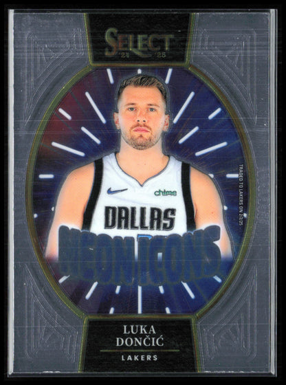Luka Doncic Neon Icons