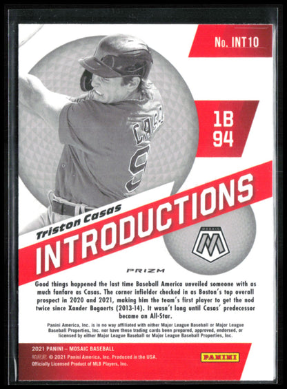 Triston Casas Introductions Disco