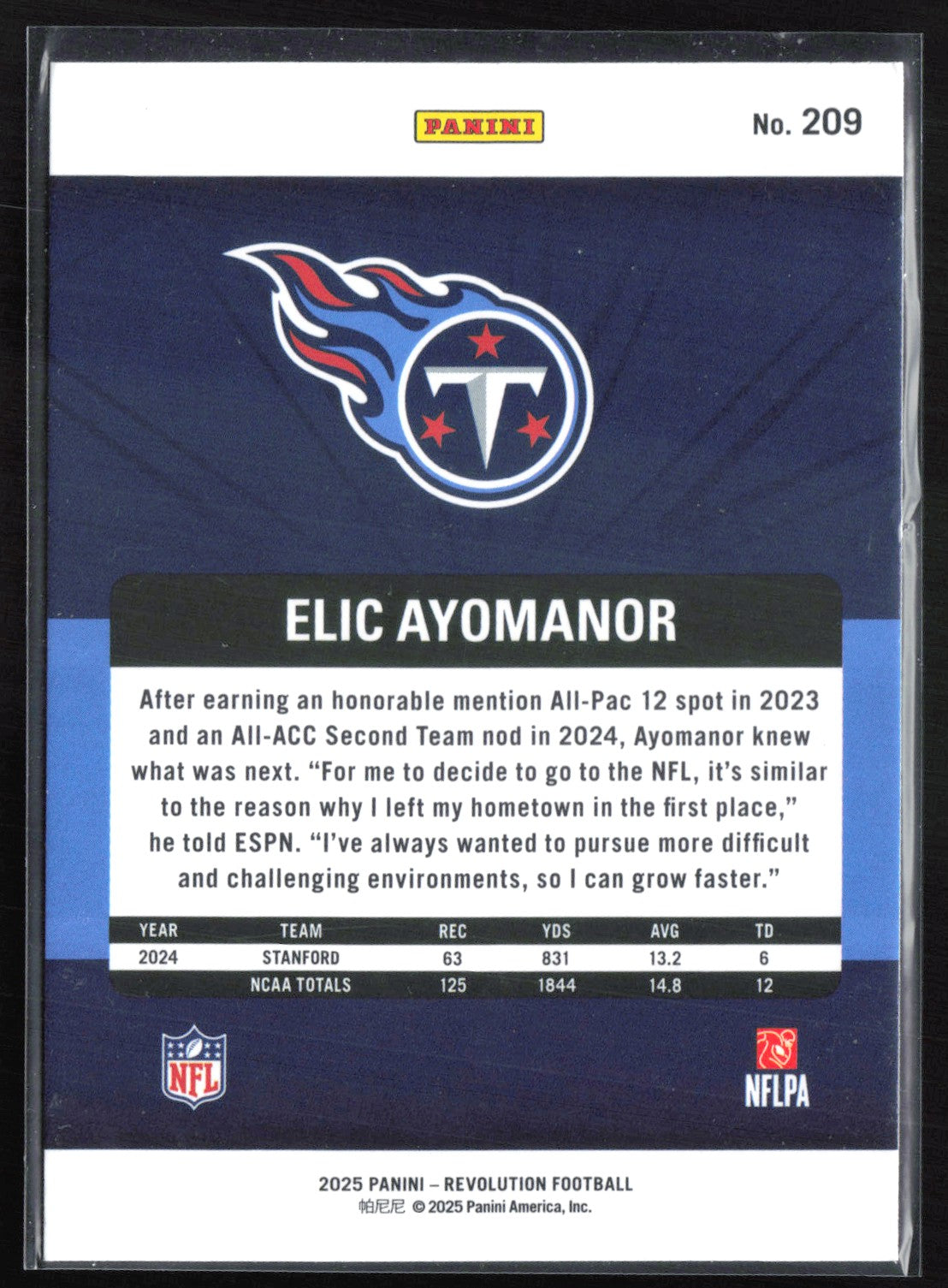 Elic Ayomanor RC