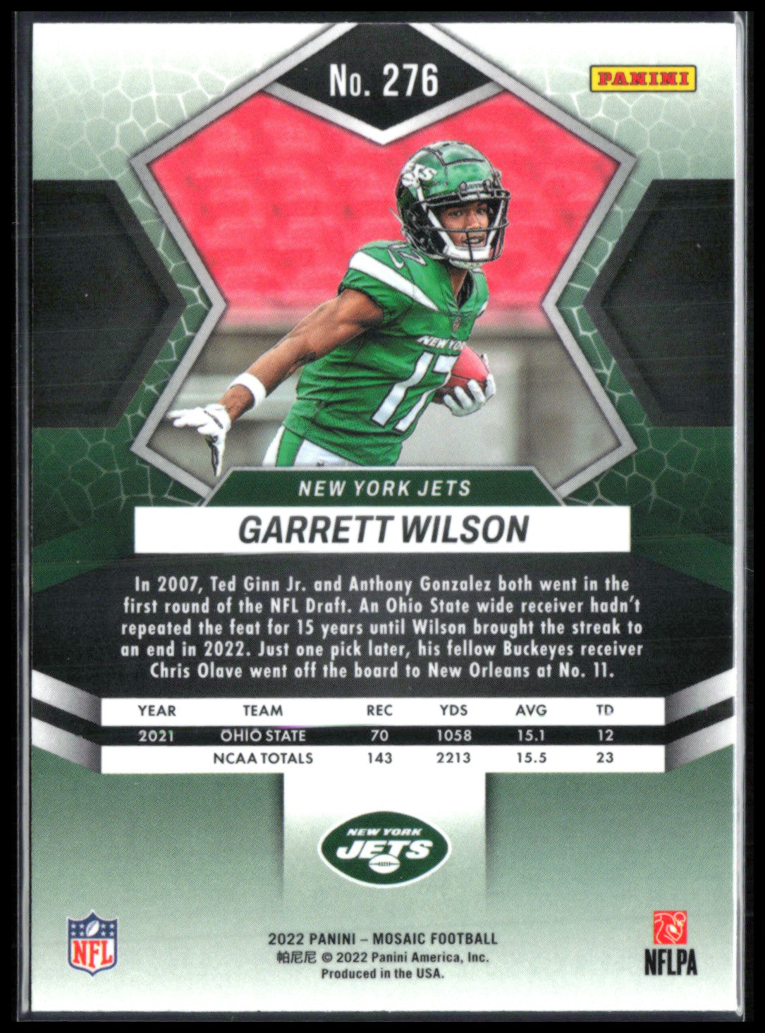 Garrett Wilson RC