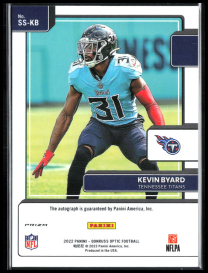 Kevin Byard Auto Signatures Series