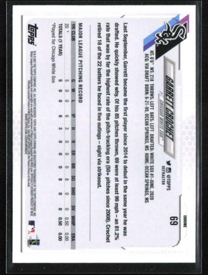 Garrett Crochet RC Refractor