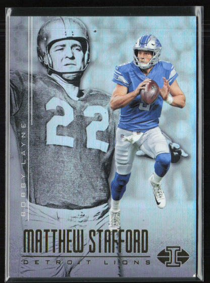 Bobby Layne/Matthew Stafford 2017 Illusions