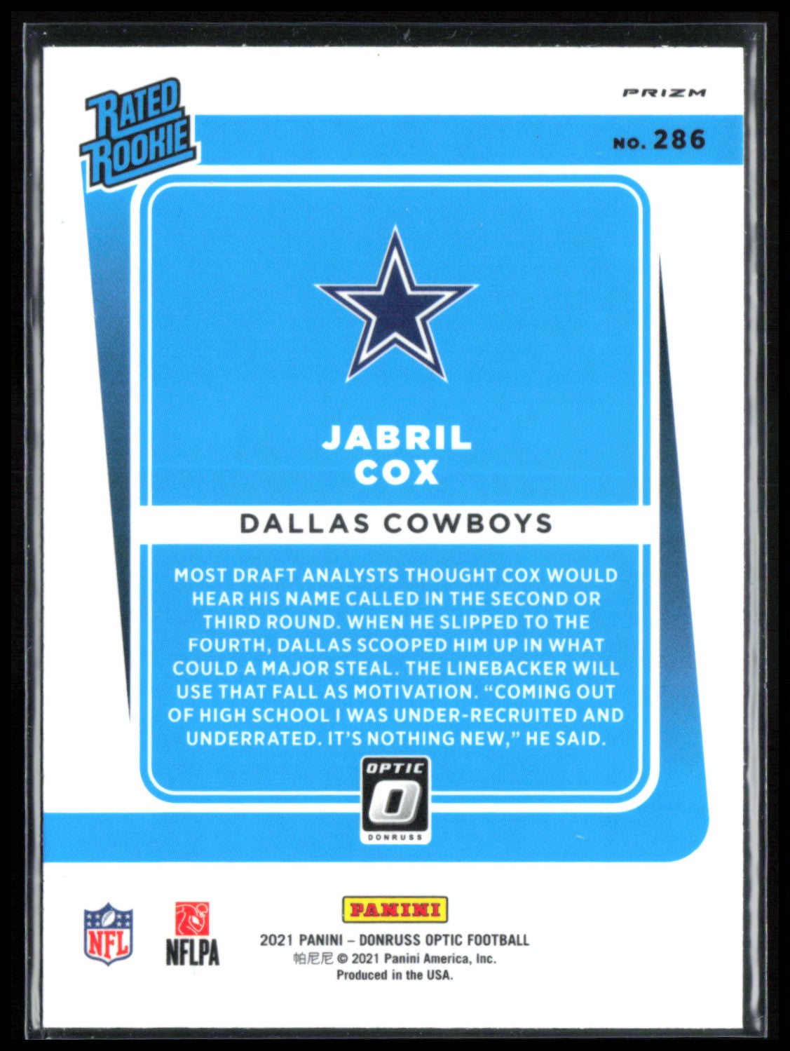 Jabril Cox RC Blue Scope