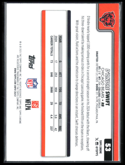 D'Andre Swift RWB Refractor