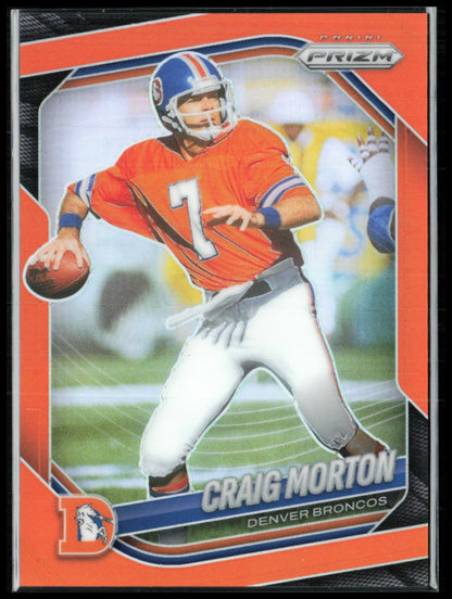 Craig Morton Orange Prizm /249