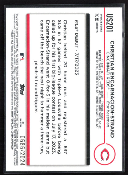 Christian Encarnacion-Strand RC Gold /2024