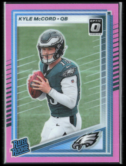 Kyle McCord RC Pink Holo
