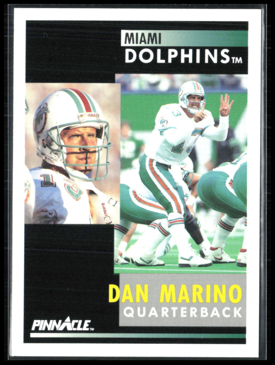Dan Marino 1991 Pinnacle