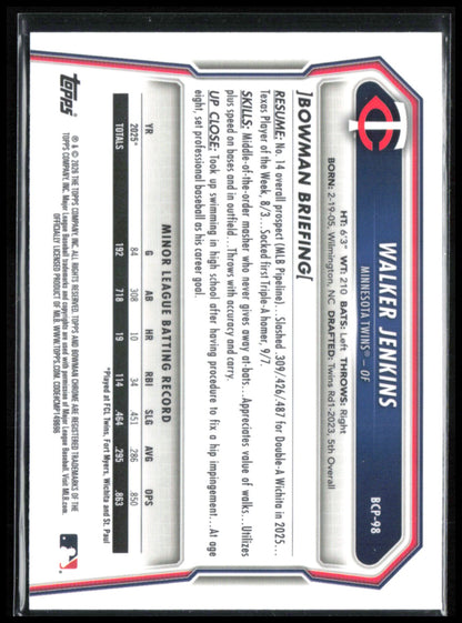 Walker Jenkins Mojo