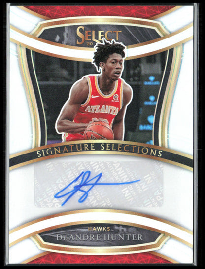 De'Andre Hunter Auto Signature Selections Silver
