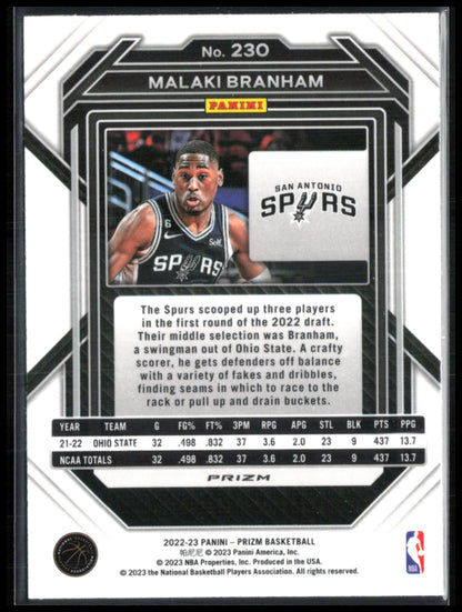 Malaki Branham RC Disco
