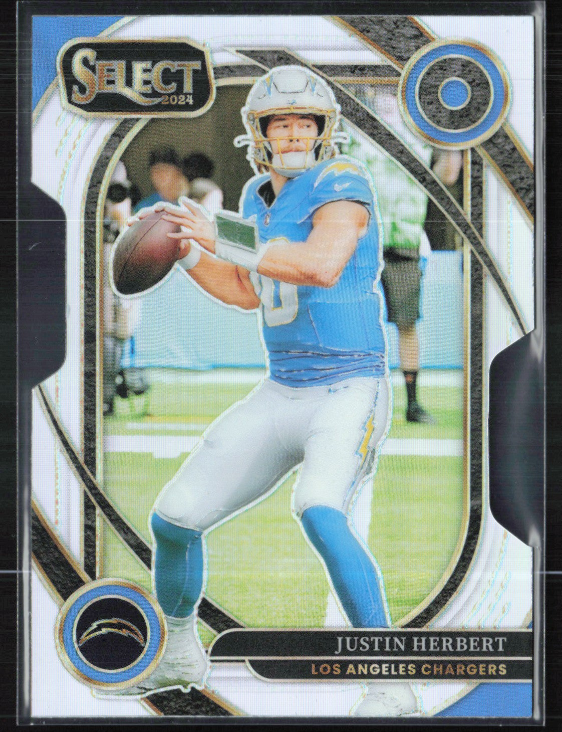 Justin Herbert Silver Die-Cut