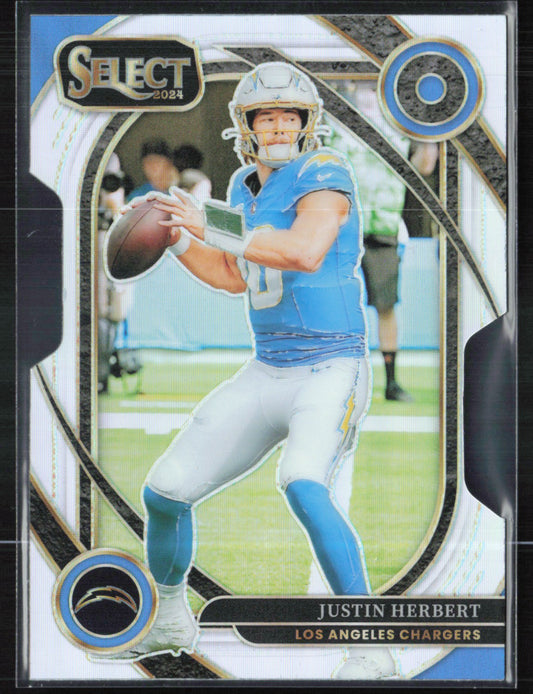 Justin Herbert Silver Die-Cut