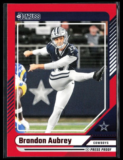 Brandon Aubrey Red