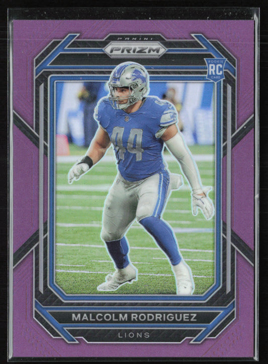 Malcolm Rodriguez RC Purple Prizm /125