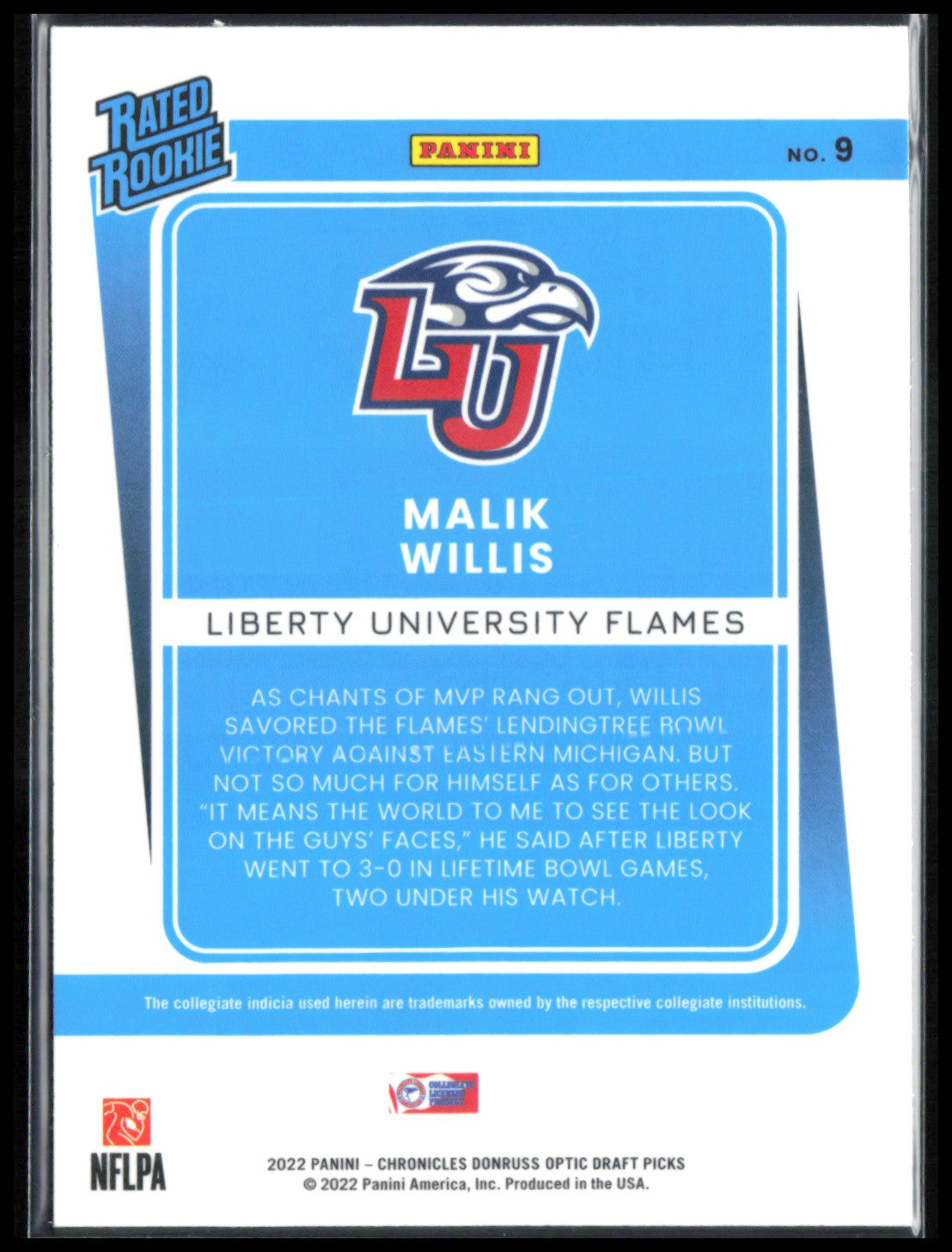 Malik Willis RC