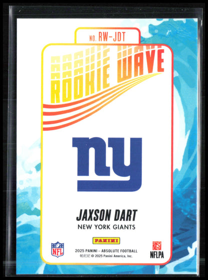Jaxson Dart RC Rookie Wave