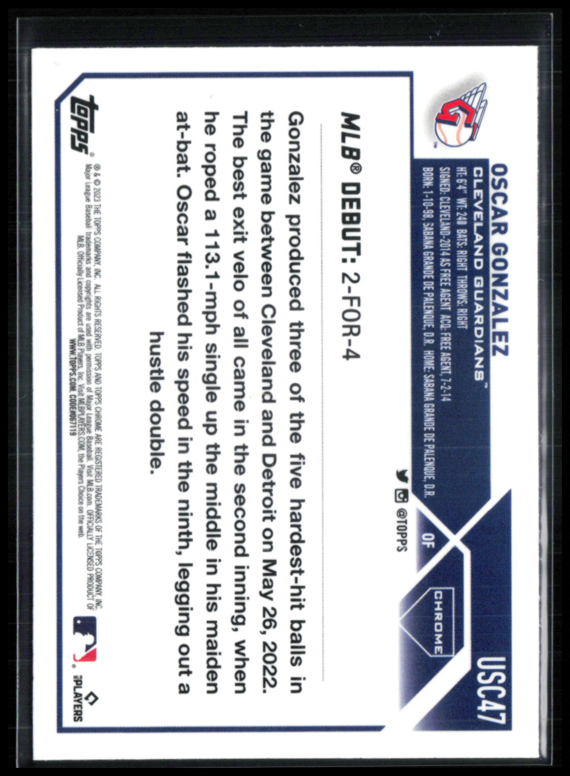Oscar Gonzalez RC Refractor