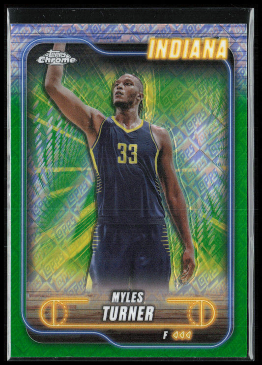 Myles Turner Green Logofractor