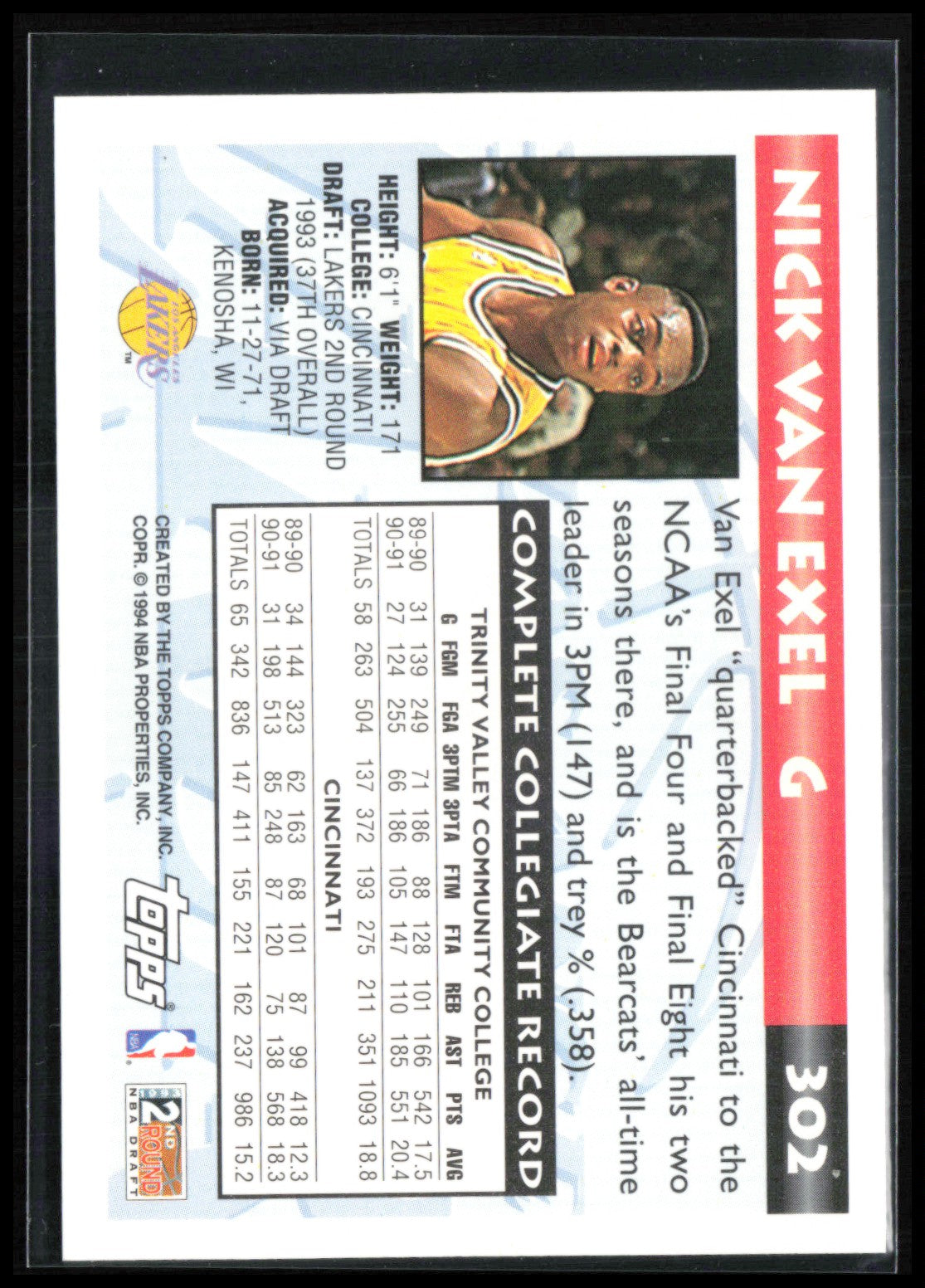 Nick Van Exel RC