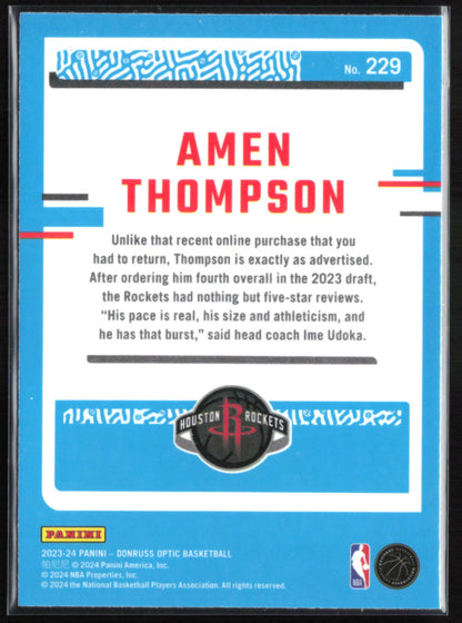 Amen Thompson RC Optic
