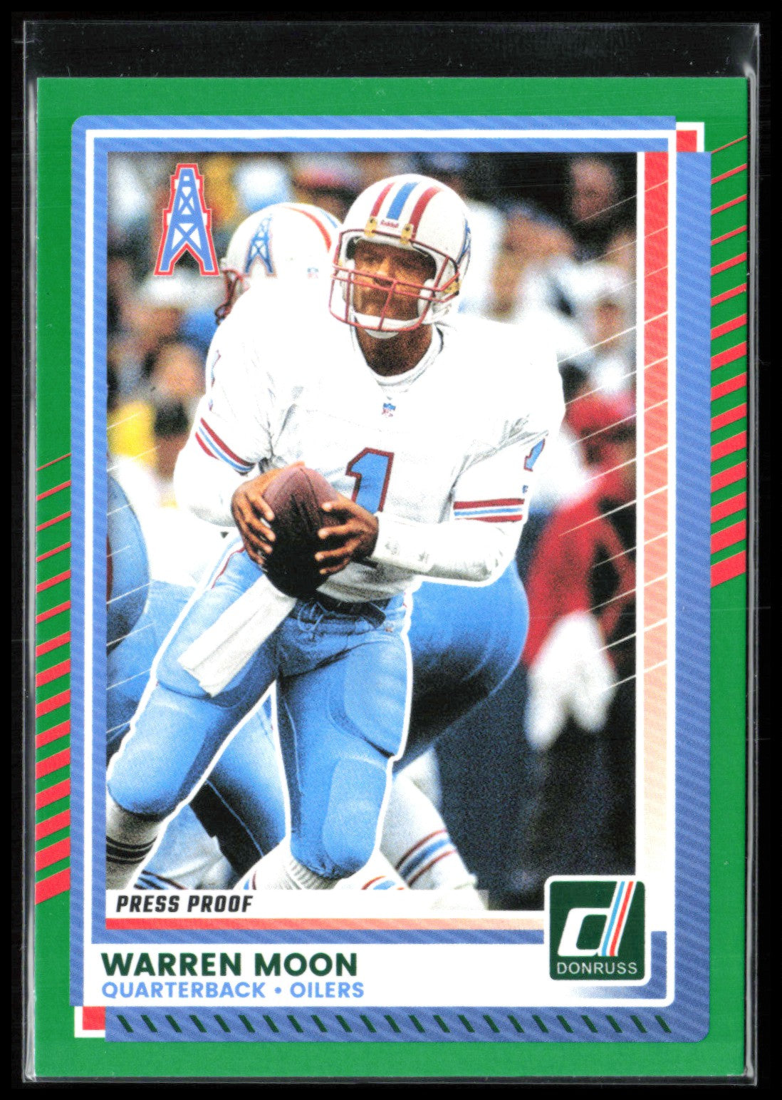 Warren Moon Green Press Proof