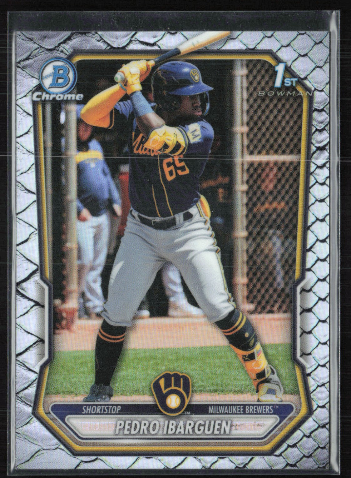Pedro Ibarguen 1st Bowman Reptilian Refractor
