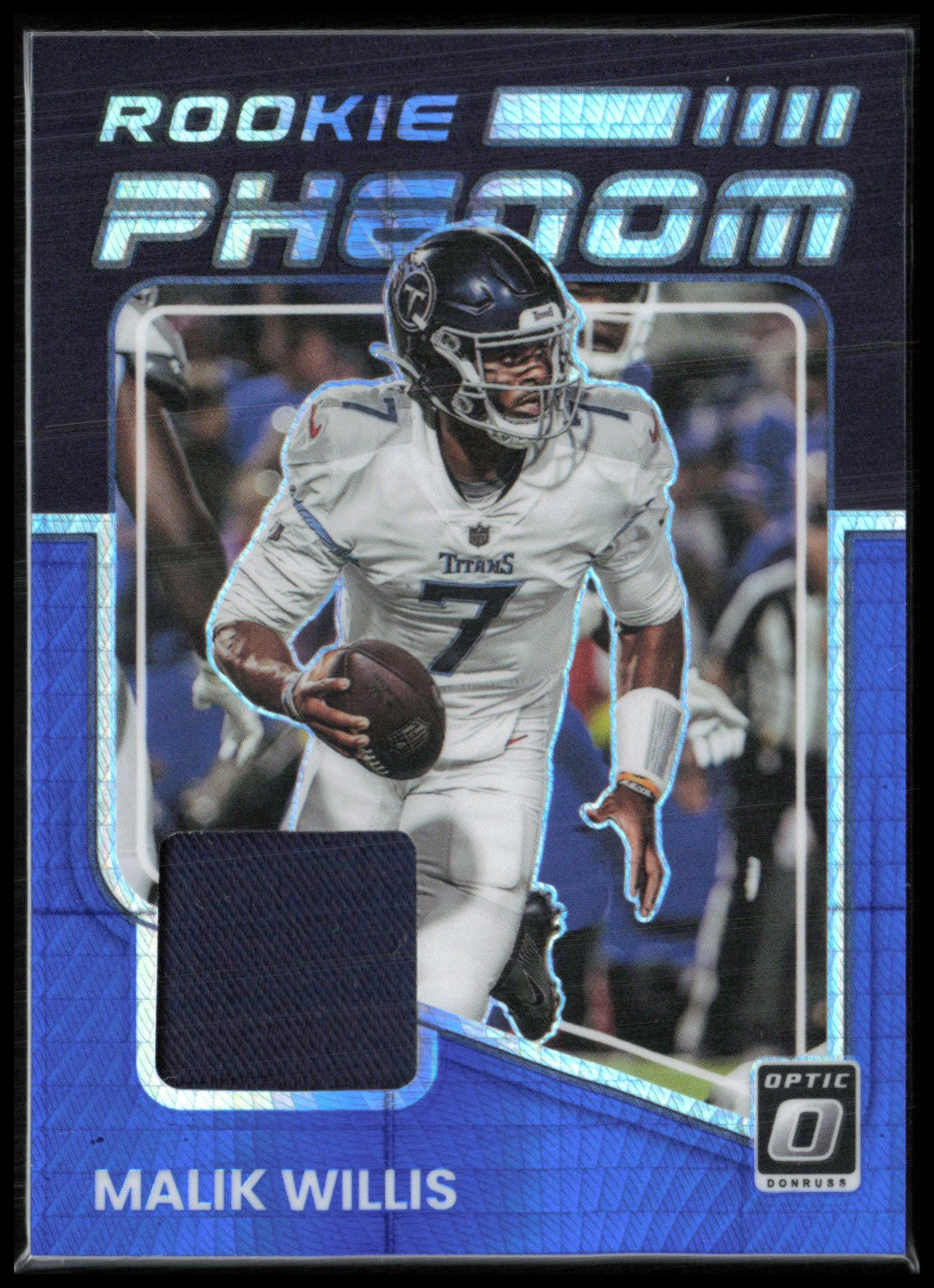 Malik Willis RC Blue Hyper Mem