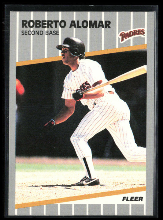 Roberto Alomar 1989 Fleer