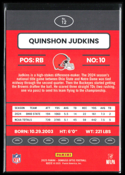 Quinshon Judkins RC