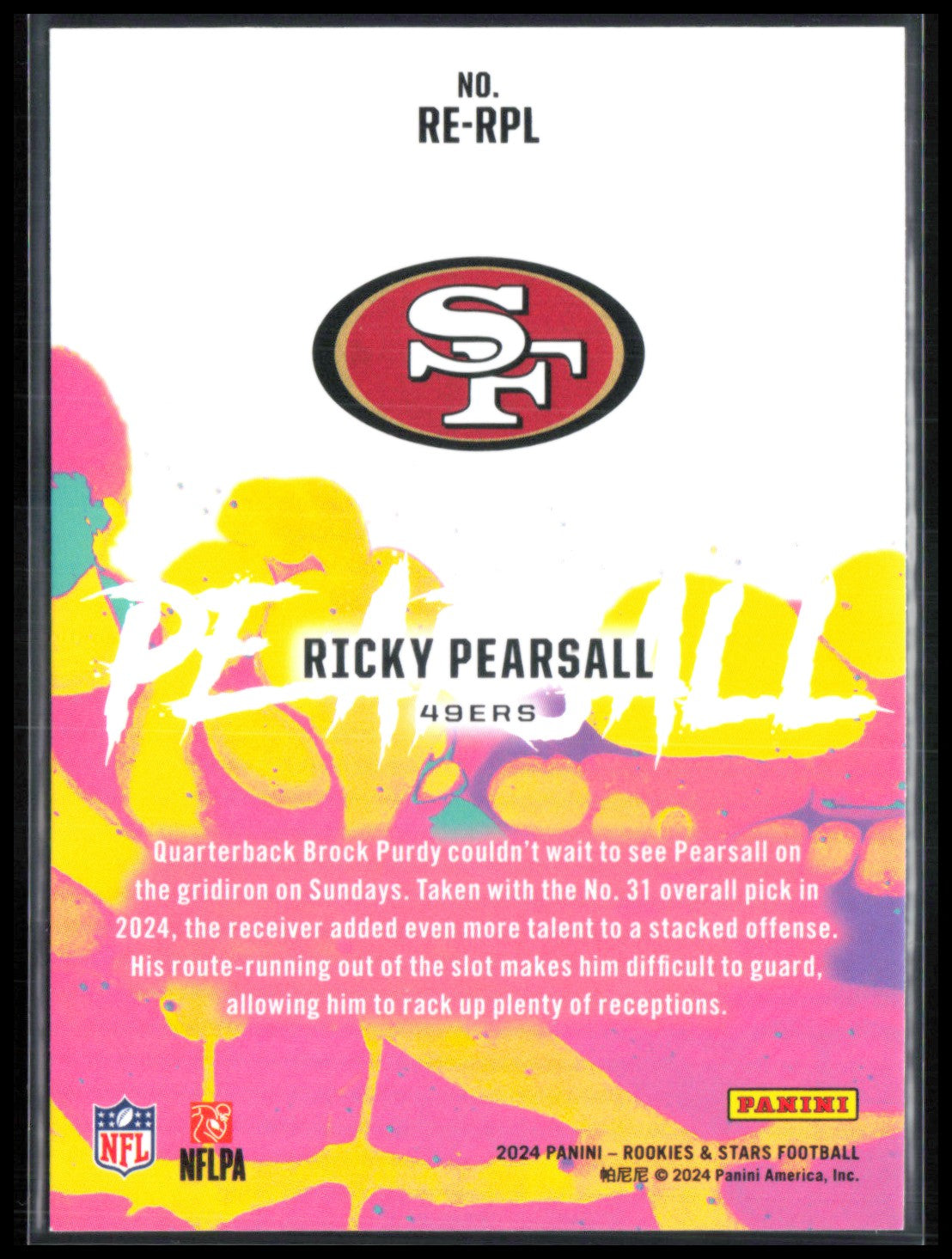 Ricky Pearsall RC