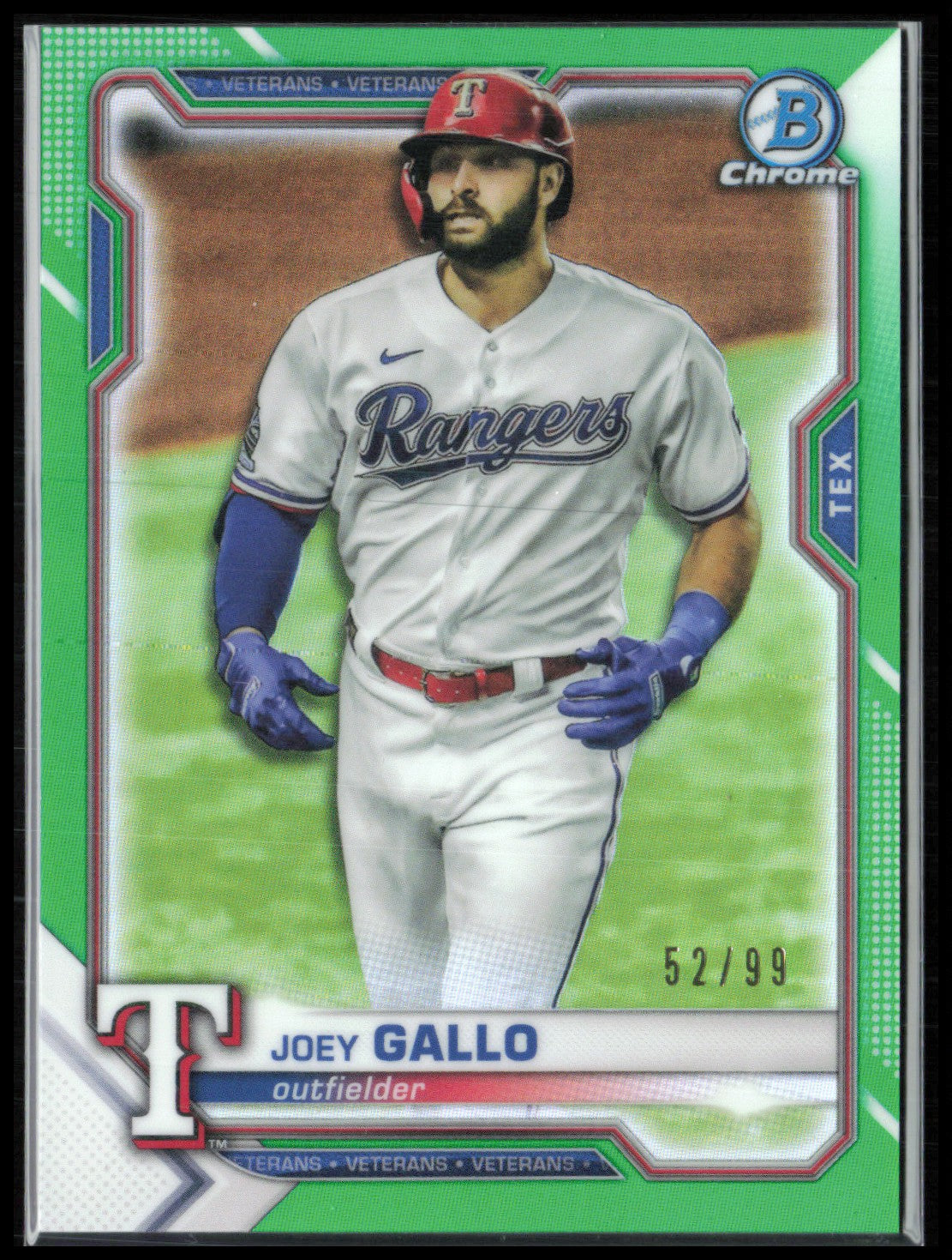 Joey Gallo Green Refractor /99