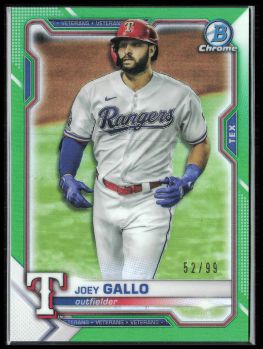 Joey Gallo Green Refractor /99