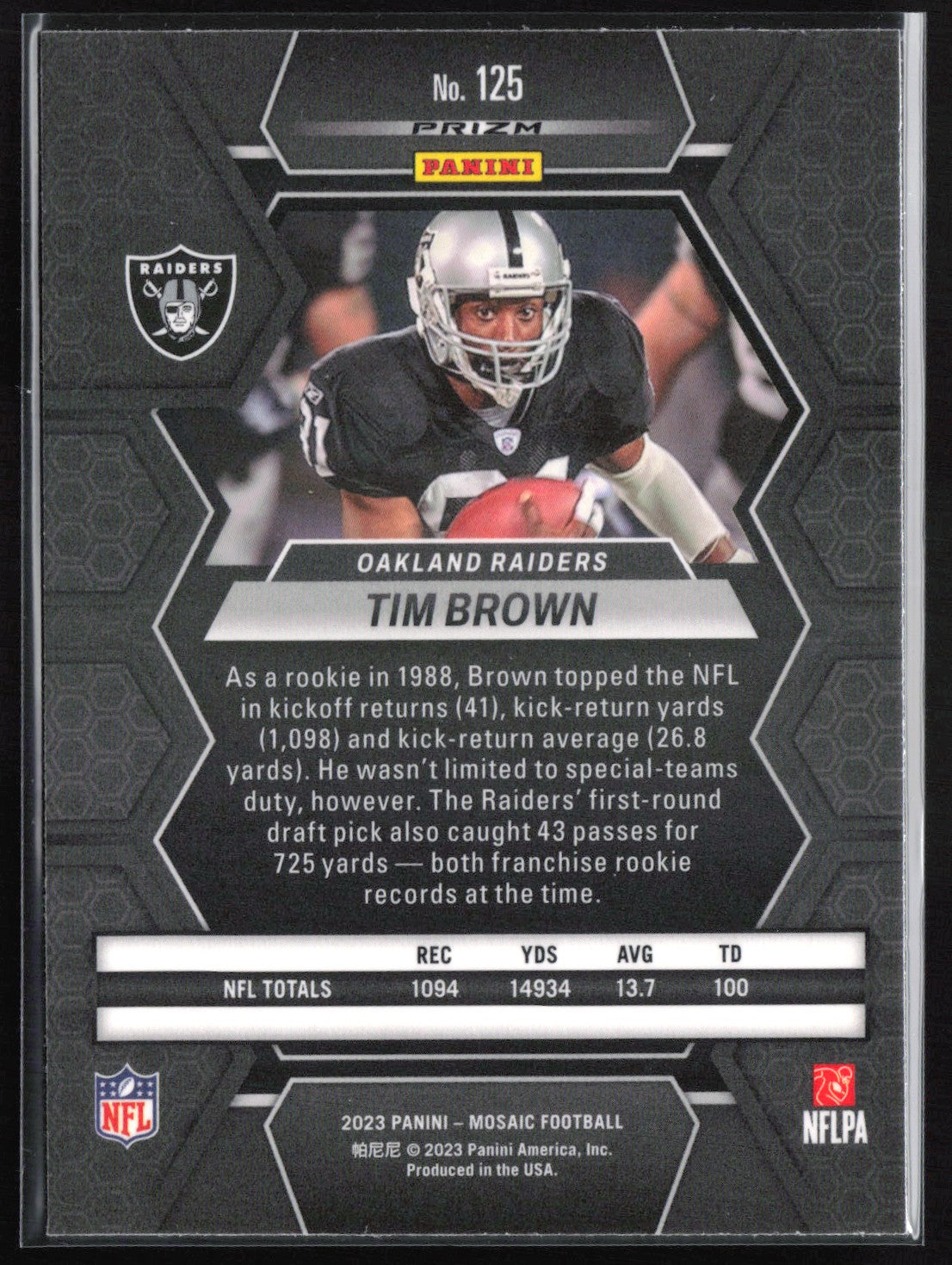 Tim Brown Reactive Blue