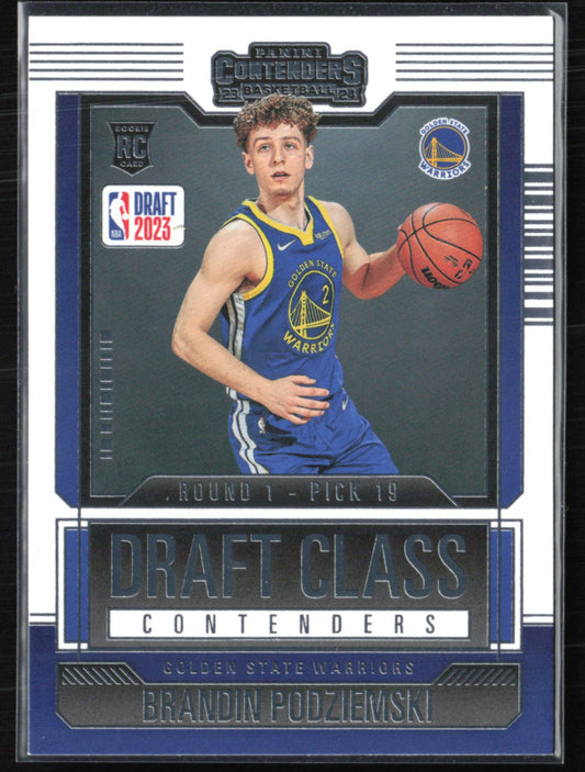 Brandin Podziemski RC Draft Class