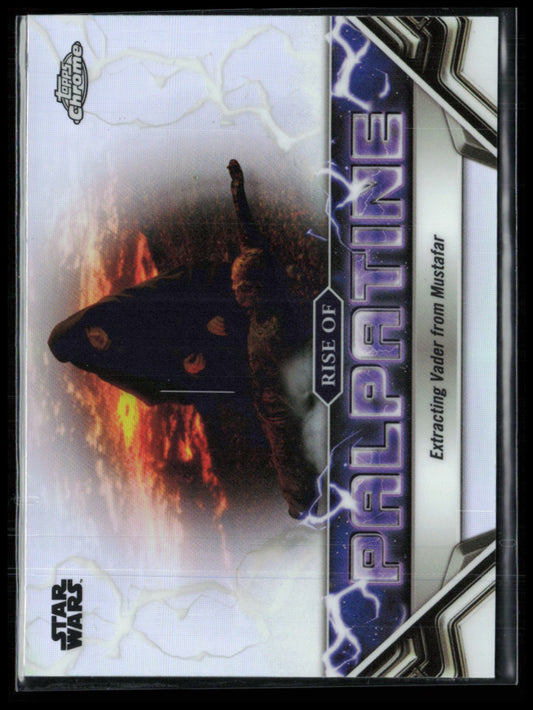 Extracting Vader from Mustafar 2024 Topps Chrome Star Wars