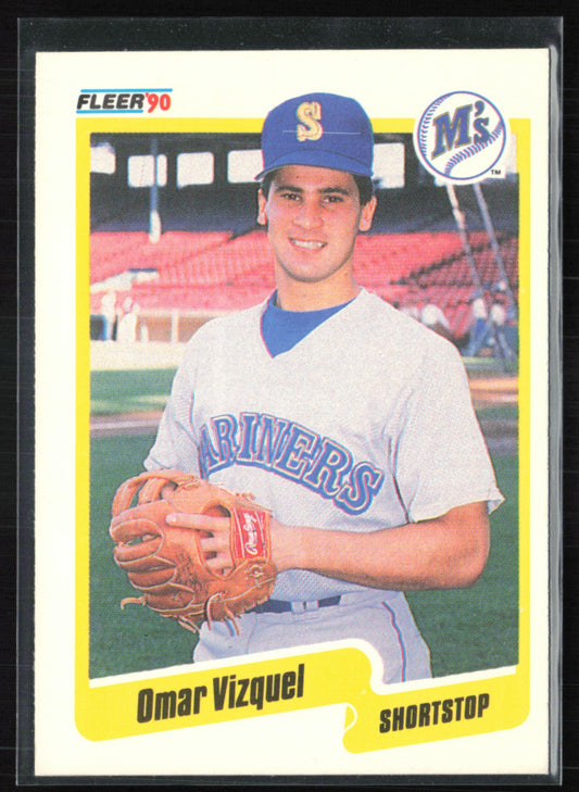 Omar Vizquel 1990 Fleer