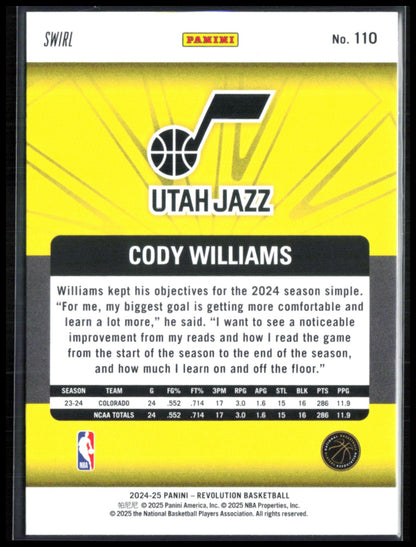Cody Williams RC Swirl