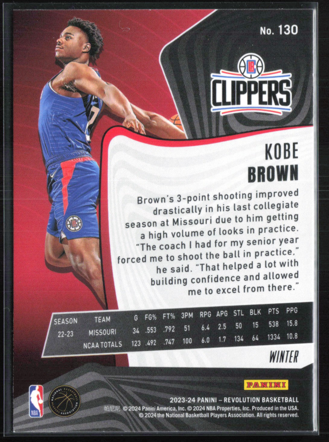 Kobe Brown Winter RC