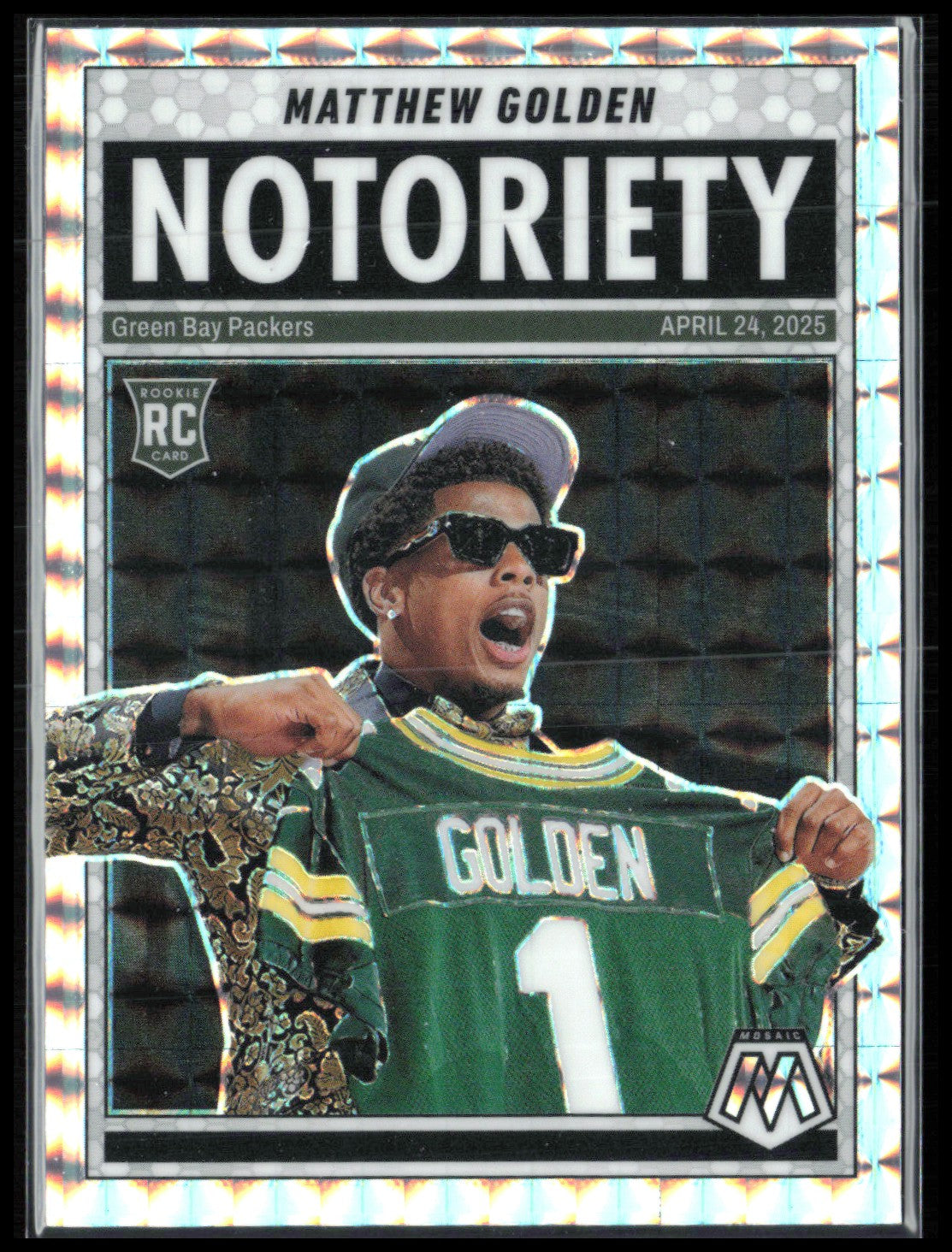 Matthew Golden RC Notoriety Mosaic Prizm