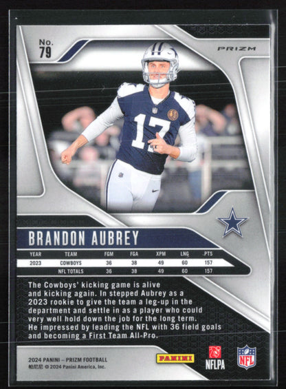 Brandon Aubrey Orange Laser