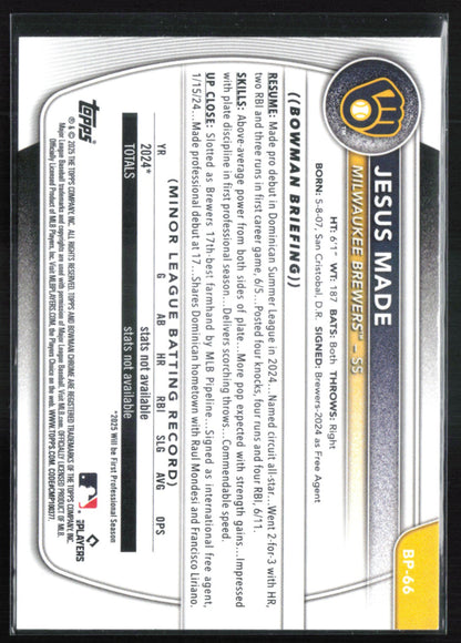 Jesus Made 1st Bowman