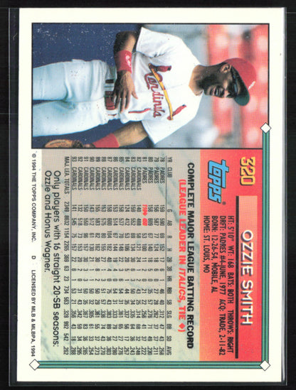 Ozzie Smith 1994 Topps