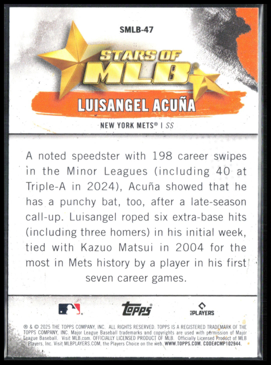 Luisangel Acuna RC