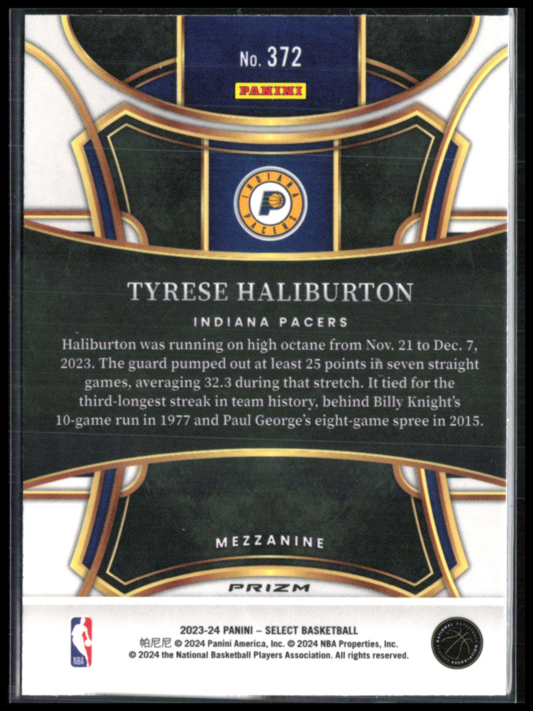 Tyrese Haliburton Seismic