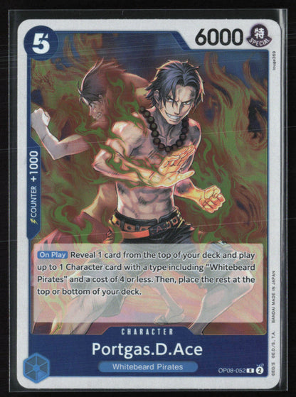 Portgas.D.Ace. Two Legends Rare (One Piece)