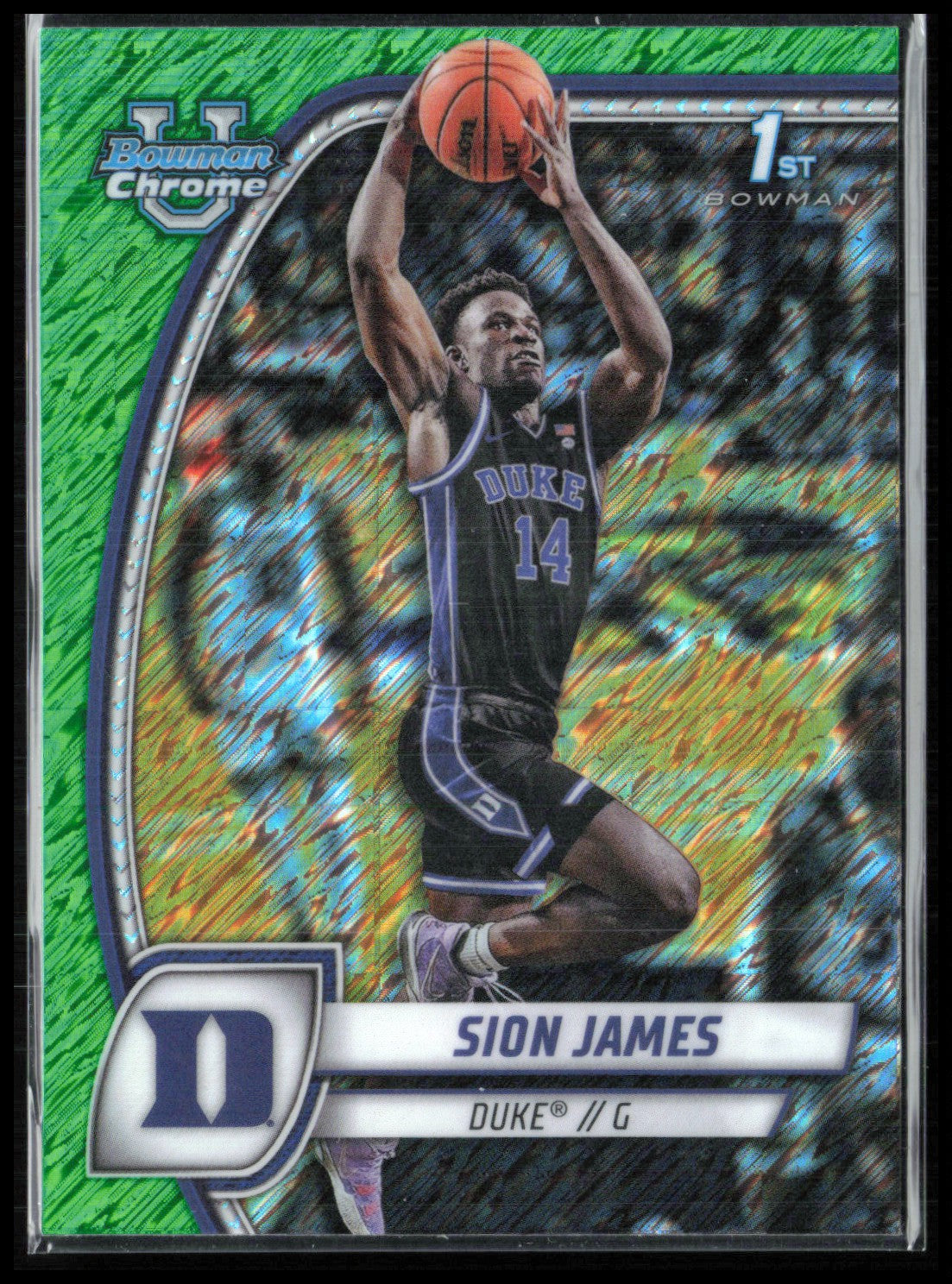 Sion James 1st Bowman Green Shimmer