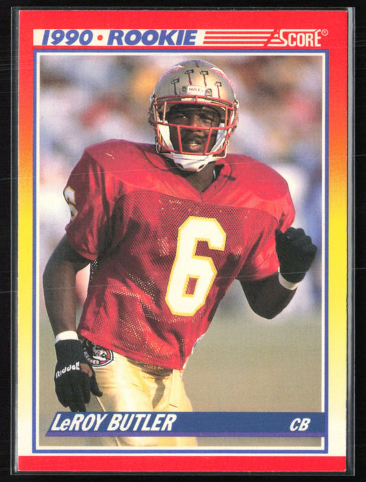 LeRoy Butler 1990 Score RC