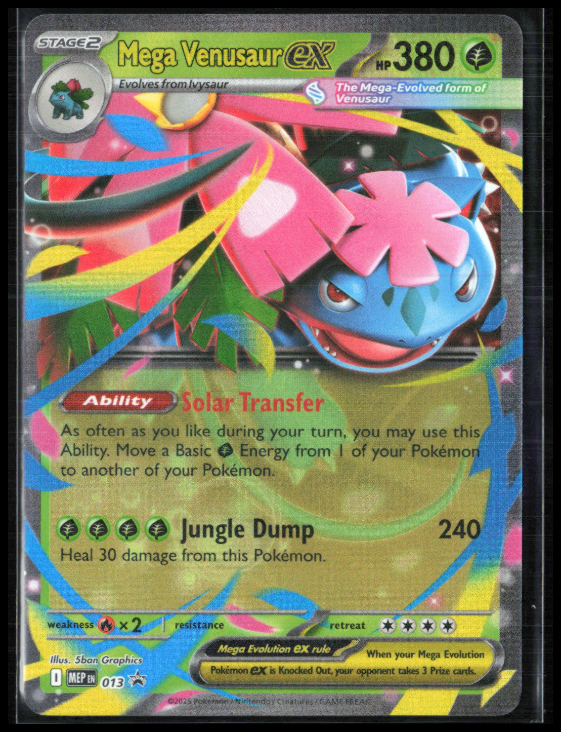 Mega Venusaur ex - 013
